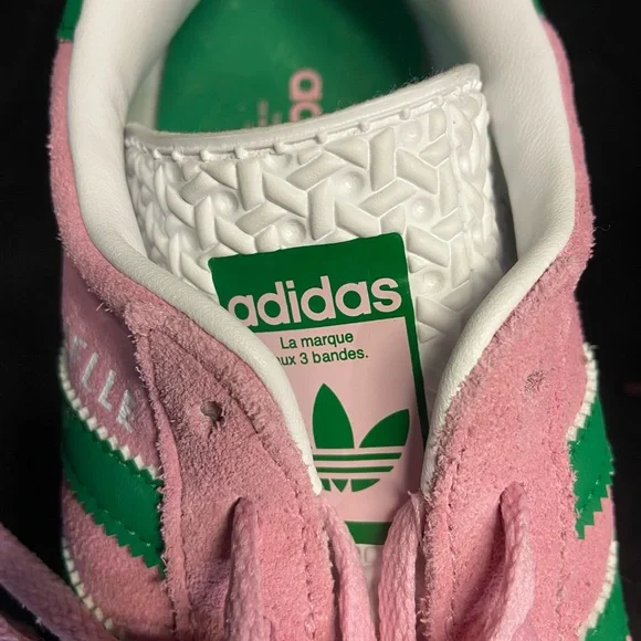 Pink Adidas Gazelle Women's Size 6.5 Sneakers - Picture 2 of 8